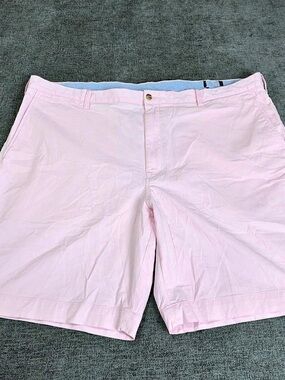 Polo Ralph Lauren Stretch Chino Pink Shorts Mens Size 46B Big & Tall Golf Preppy